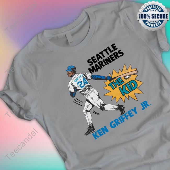 Ken Griffey Jr Mariners Home Run New Shirt