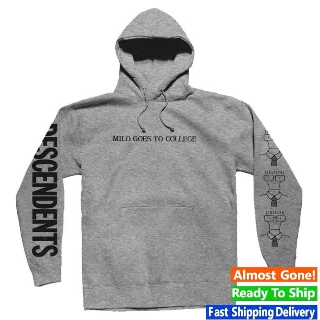 Descendents Merch Milo Goes To College Pullover Sweatshirt
