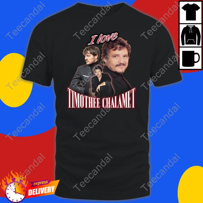 Snazzyseagull I Love Timothee Chalamet Shirt