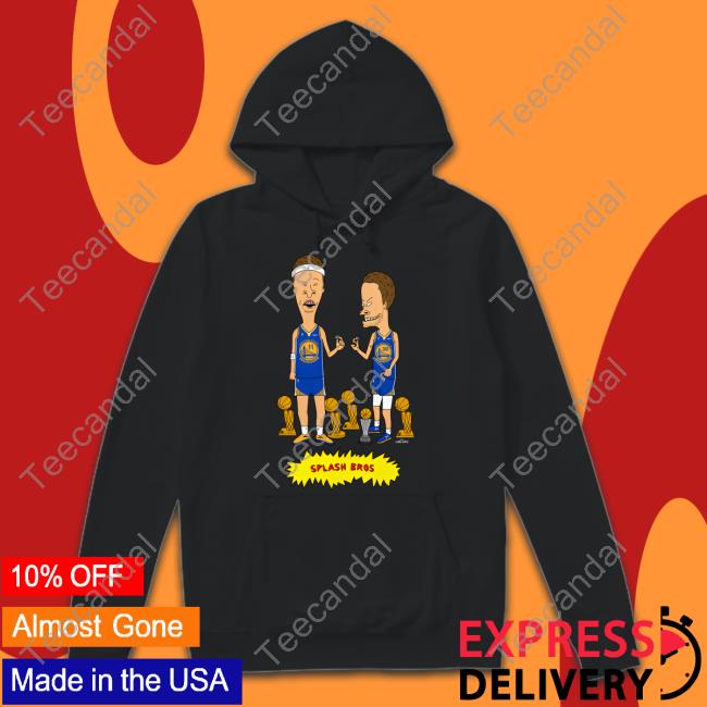 Official Beavis And Butthead Splash Bros Hoodie