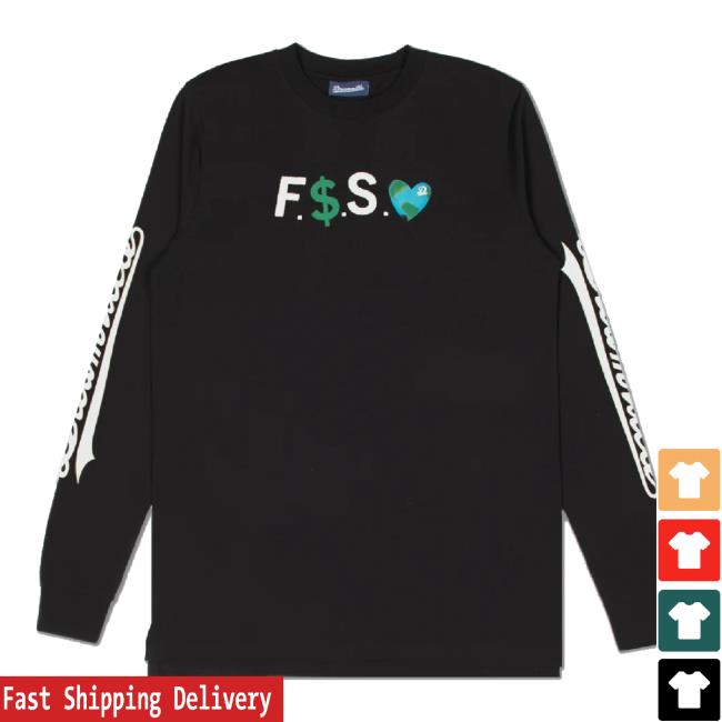 Trending “Fuck Money Save Earth” Black Sweatshirt Dreamville Shop