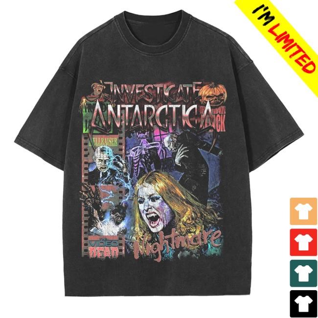 Copes Merch Store Investigate Antarctica 'Horror Night' Long Sleeve