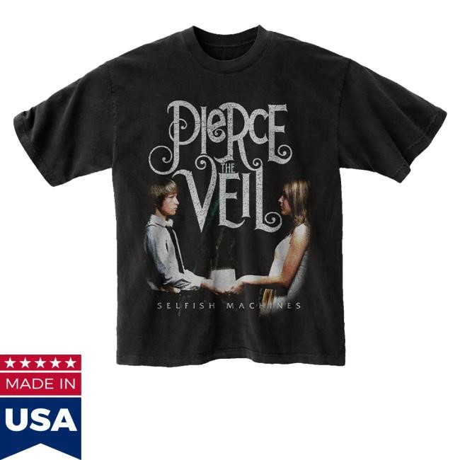 Pierce The Veil Merch Selfish Machines Hoodie