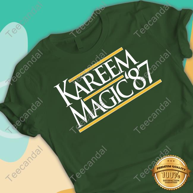 Kareem Magic 87 Long Sleeve T Shirt Melissa Rauch Wearing Kareem Magic 87 Hoodie Sweatshirt