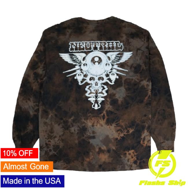 Trending Alan Forbes × Neutral Shirts Bleach & Tie-Dye Trending Alan Forbes × Neutral Long Sleeve Tee Bleach & Tie-Dye