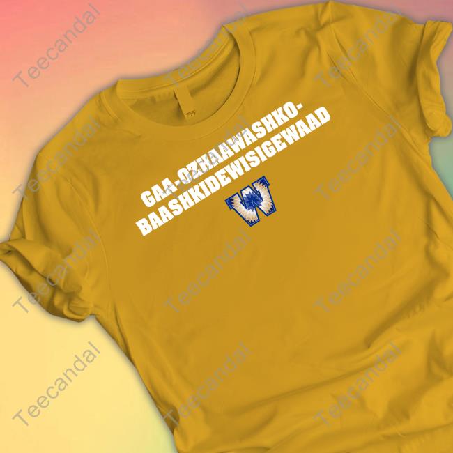 Winnipeg Blue Bombers Gaa-Ozhaawashko-Baashkidewisigewaad Tee