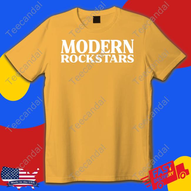 Mdrnrockstars Merch Modern Rockstars Statement T Shirt