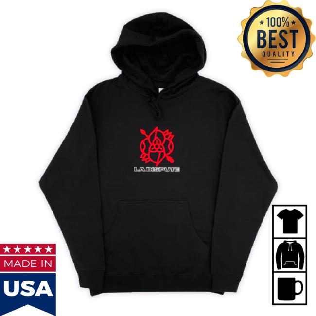 Official Hello Merch Store La Dispute Embroidered Logo Black Classic Shirt Hellomerch Shop