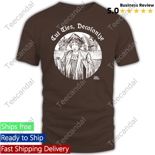 Punkwithacamera Shop Cut Ties Decolonize Sweatshirt Punkwithacamera Cut Ties Decolonize Tee Shirt