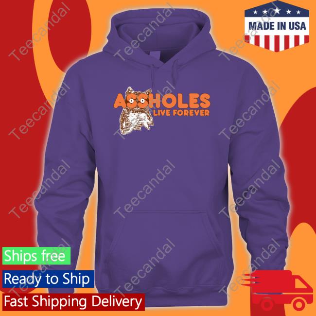 Asshole Lives Forever Merch Alf Hooters Long Sleeve Tee Shirt