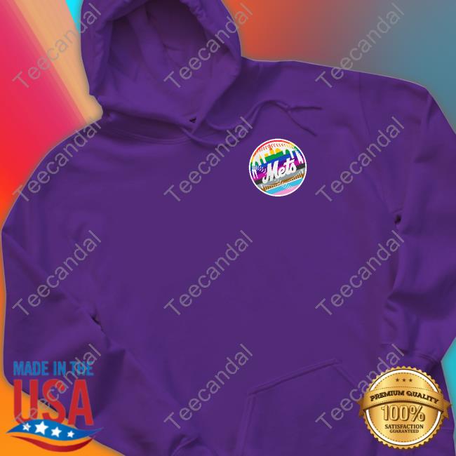 Tia Alex New York Mets Love Is Love Pride Hoodie