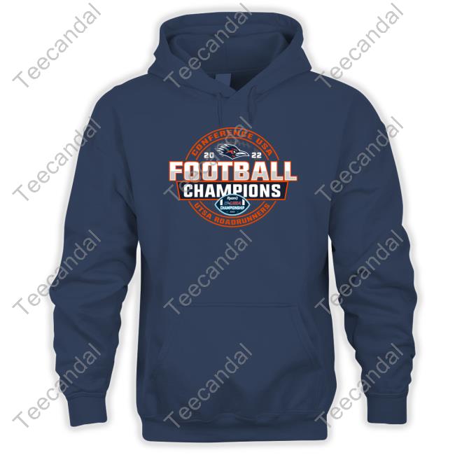 210Triangleoftoughness Utsa Roadrunners 2022 C-Usa Football Conference Champions Shirt