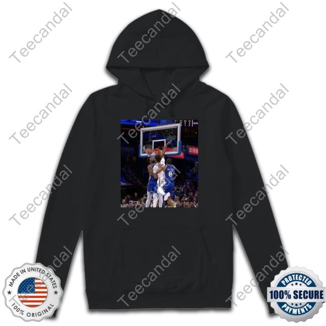 Sportscenter Cam Johnson Put Embiid On A Poster Long Sleeve T Shirt