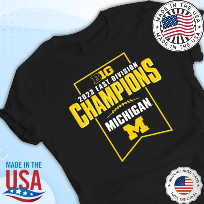 Trending Michigan Wolverines Football 2023 East Division Champions Hoodie Sweatshirt