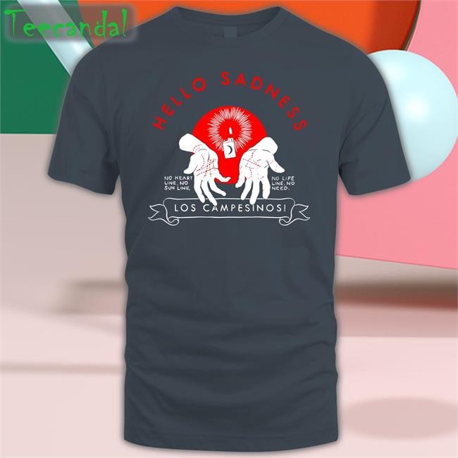 Los Campesinos Hello Sadness T Shirt