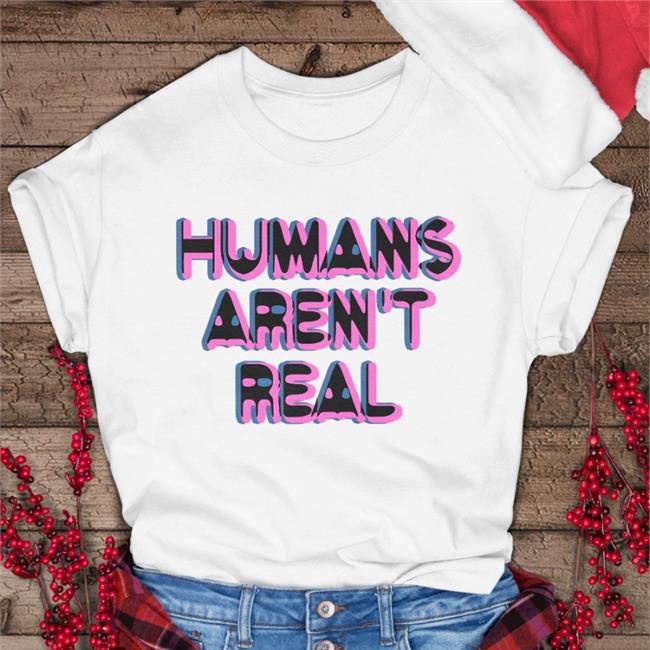 Chandler Rome Humans Aren't Real Tee Shirt