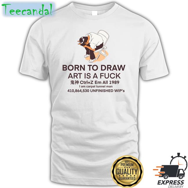 Huntydraws Born To Draw Art Is A Fuck Hoodie Jess