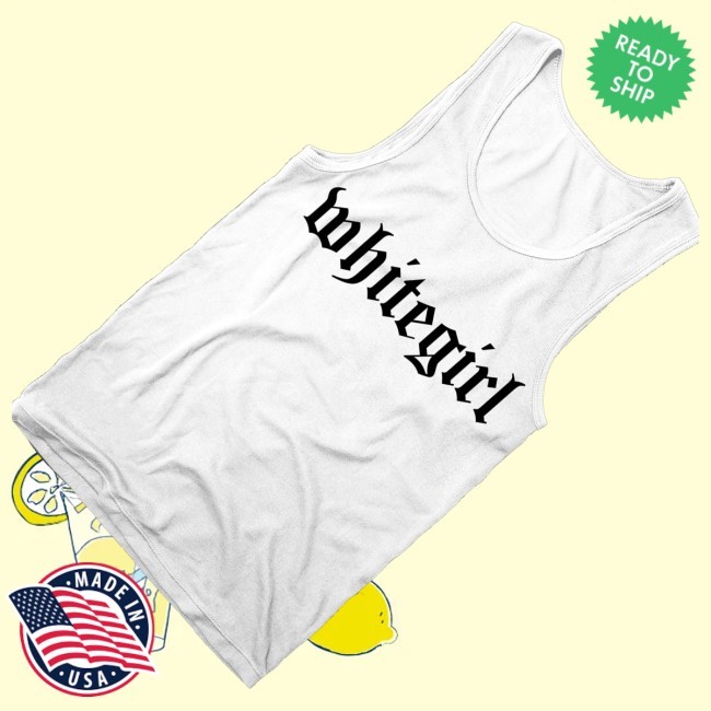 Hang Over Gang Merch Whitegirl Classic Ribbed Tee Shirt
