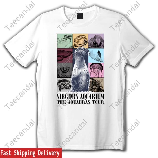 Official Virginia Aquarium Merch Virginia Aquarium The Aquaeras Tour Tee
