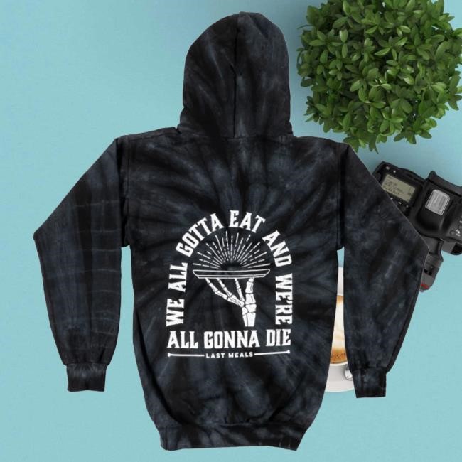 Official Mythical Merch Shop Last Meals Hooded Sweatshirt
