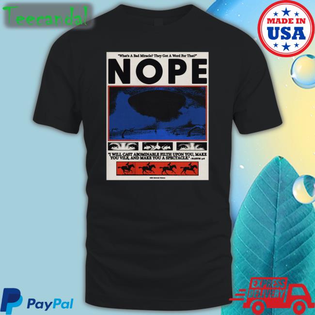 Nope I Will Cast Abominable Filth Upon You Make You Vile And Make You A Spectacle Sweatshirt