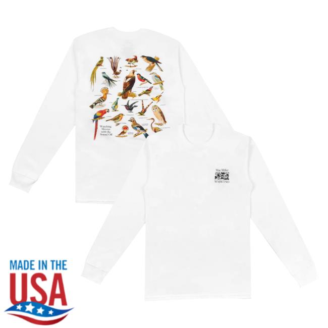 Official Mac Miller Apparel Clothing Store Merch Shop MacMiller Bird Watch Long Sleeve T-Shirt