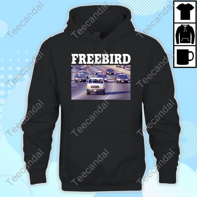 Freebird White Bronco Sweatshirt