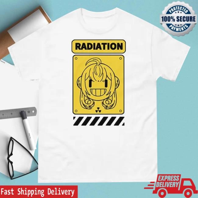Pastelmelon Collaboration Radiation Danger Vivi Vtuber T Shirt