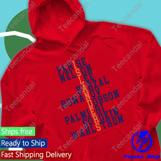 Parise Nelson Lee Barzal Romanov Dobson Palmieri Sorokin Wahlstrom Hoodie
