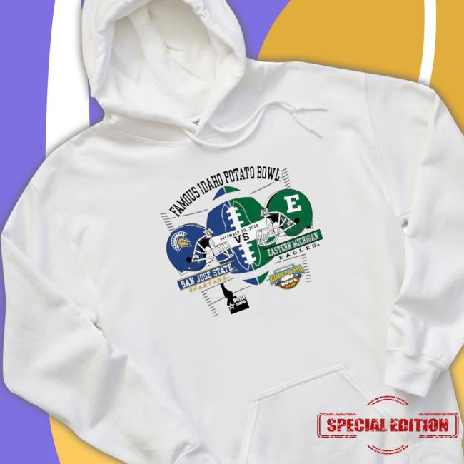 Eastern Michigan Vs San Jose State 2022 Potato Bowl Bound Classic Shirt