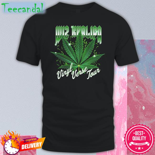 Wiz Khalifa Vinyl Verse Tour T-Shirt