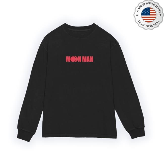 Official Trending Kidcudi Store Moon Man #3 Comic Strip Long Sleeve Crewneck Sweatshirt