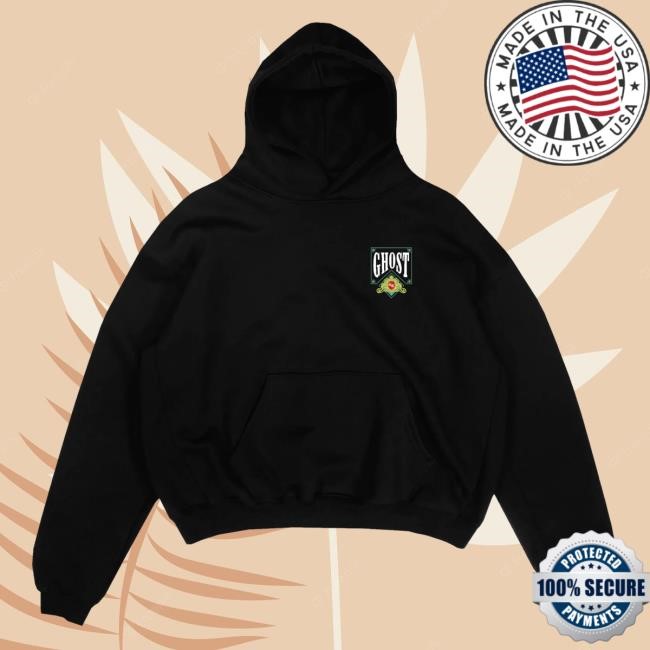 Official Ghost Racing Merch Green Playing Card New Shirt Black