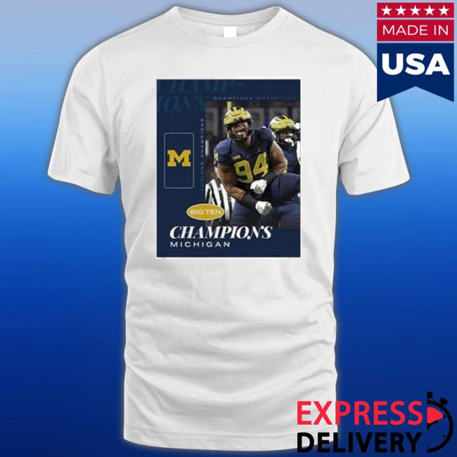 The Wolverines Are Back-To-Back Big Ten Champs Hoodie