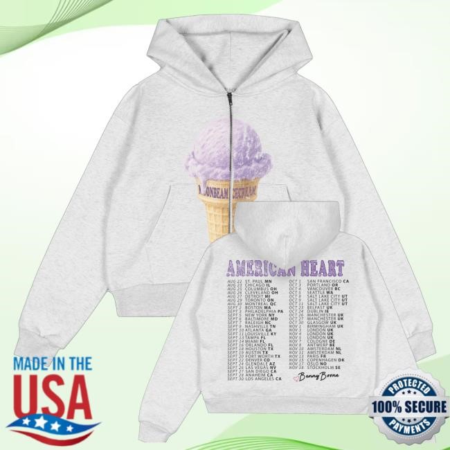 Official Benson Boone Merch Shop Store Ice Cream Tee
