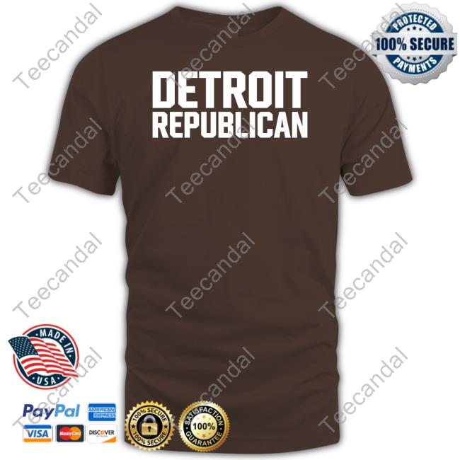 Rand Paul Wearing Detroit Republican T Shirt Rand Paul Detroit Republican New Shirt