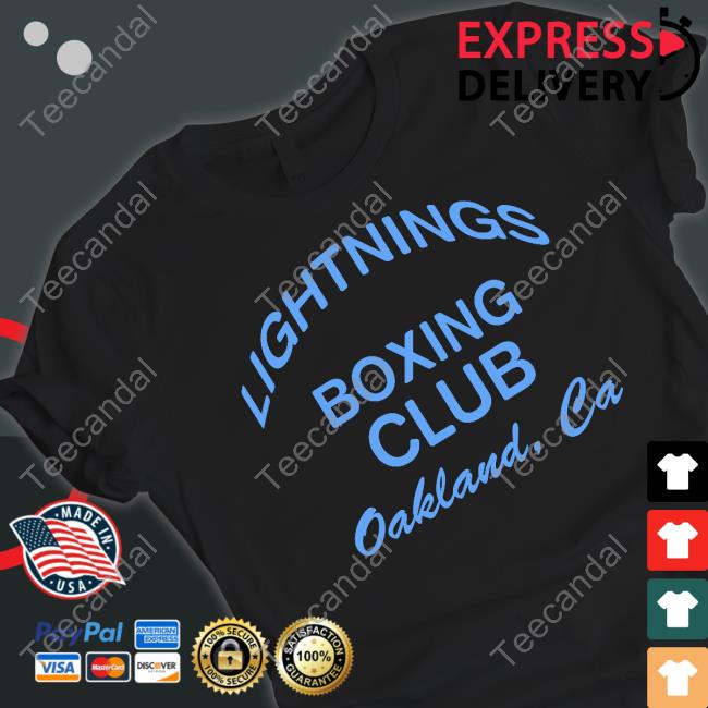 Crosbymaxx Lightning's Boxing Club Oakland Ca Sweatshirt