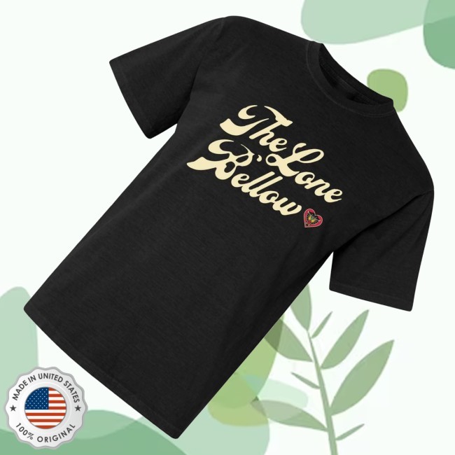 Official The Lone Bellow Merch Panther Tee Shirt