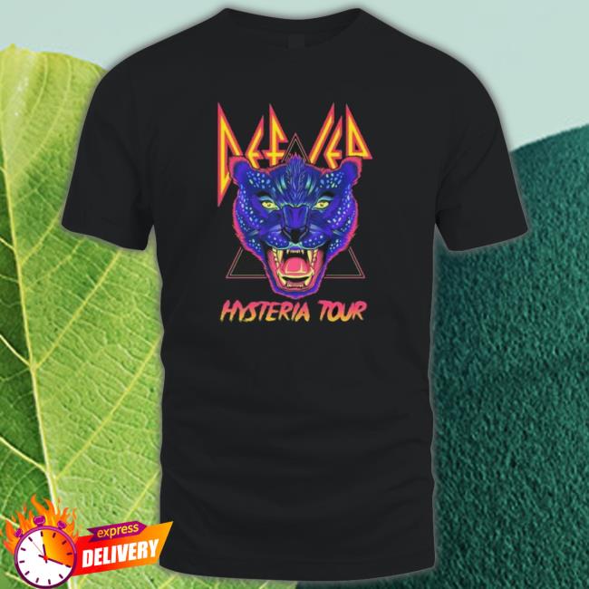 Hysteria Tour Of Def Leppard Vintage Shirt