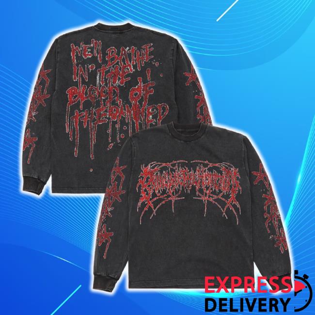 Trending Post Human: Nex Gen Bathe In Blood Sweaters Bmthofficial Shop