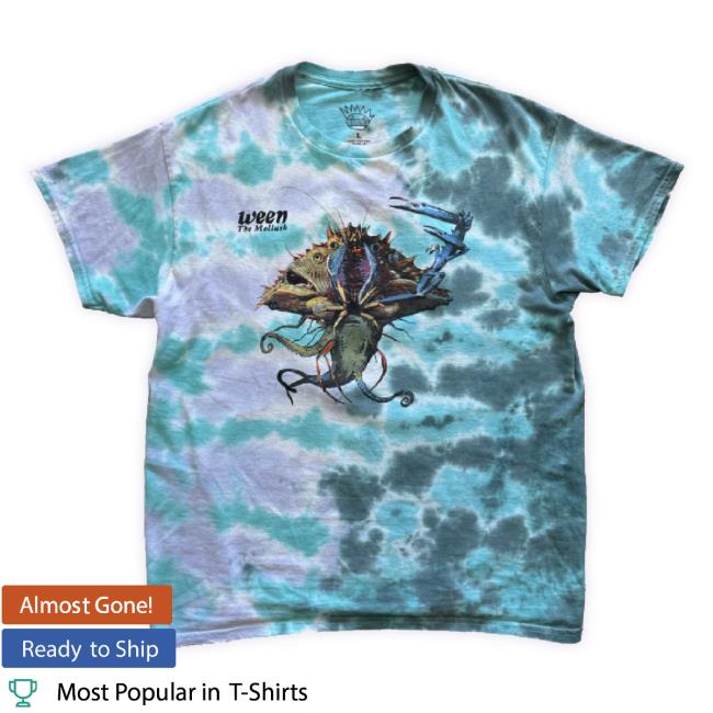 Official Ween The Merch Collective Merch Store Mollusk Tie Dye Long Sleeve Tee Themerchcollective Apparel Clothing Shop
