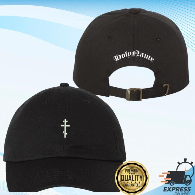 Holyname - Three Bar Cross - Father Caps Ritual Printslc Merch Shop Store Official Holyname - Three Bar Cross - Father Hat