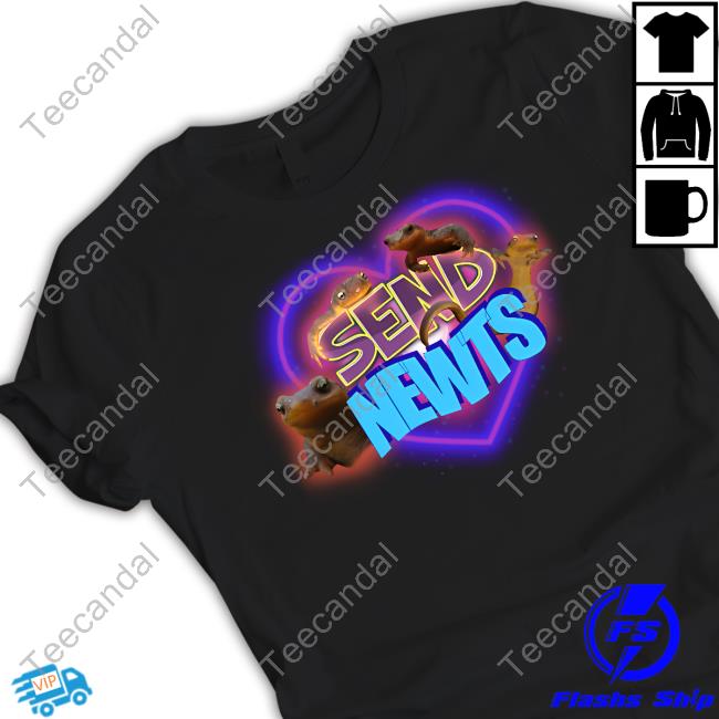 Swankyswamprat Send Newts Tee