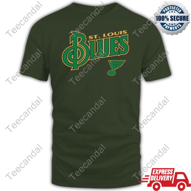 Stl Authentics St. Louis Blues Series Six St. Paddy's Tee Shirts