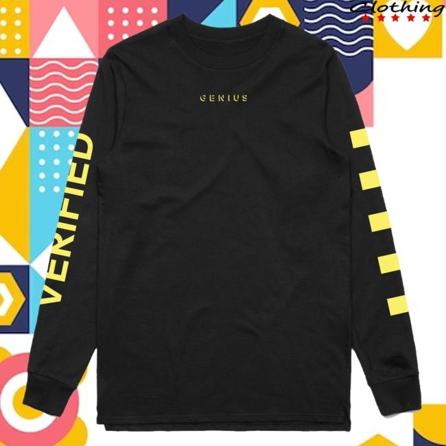 Trending Genius Merch Store Verified Long Sleeve T-Shirt