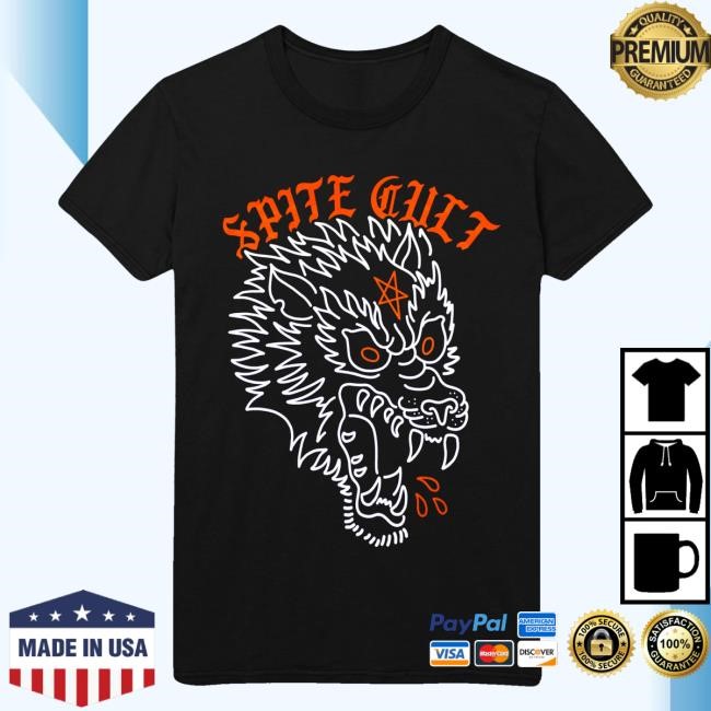 Spite Cult Merch Wolf Tank Top