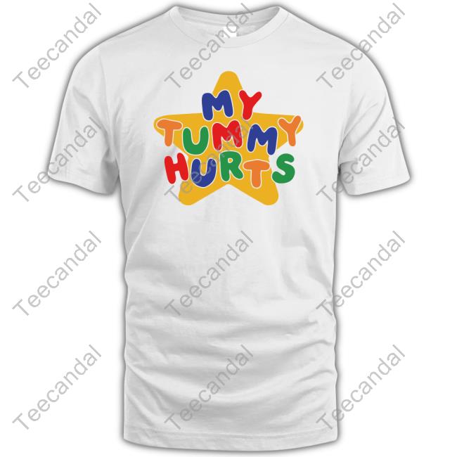 My Tummy Hurts Star Hoodie
