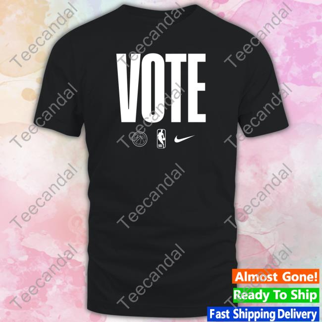 Jimmy Butler Wearing Vote Shirts