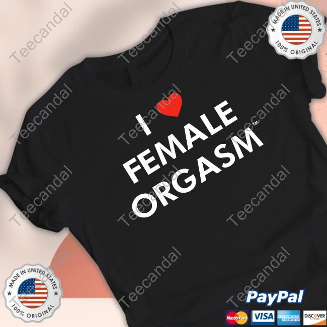 Official I Love Female Orgasm Ilovefemaleoorgasm.Com Hoodie