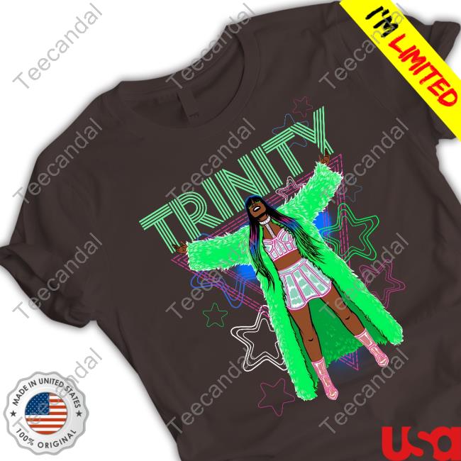 Impactwrestling Trinity Glow Official Shirt Impactwrestling Trinity Glow Official Shirt